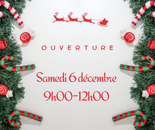 OUVERTURE EXCEPTIONNELLE